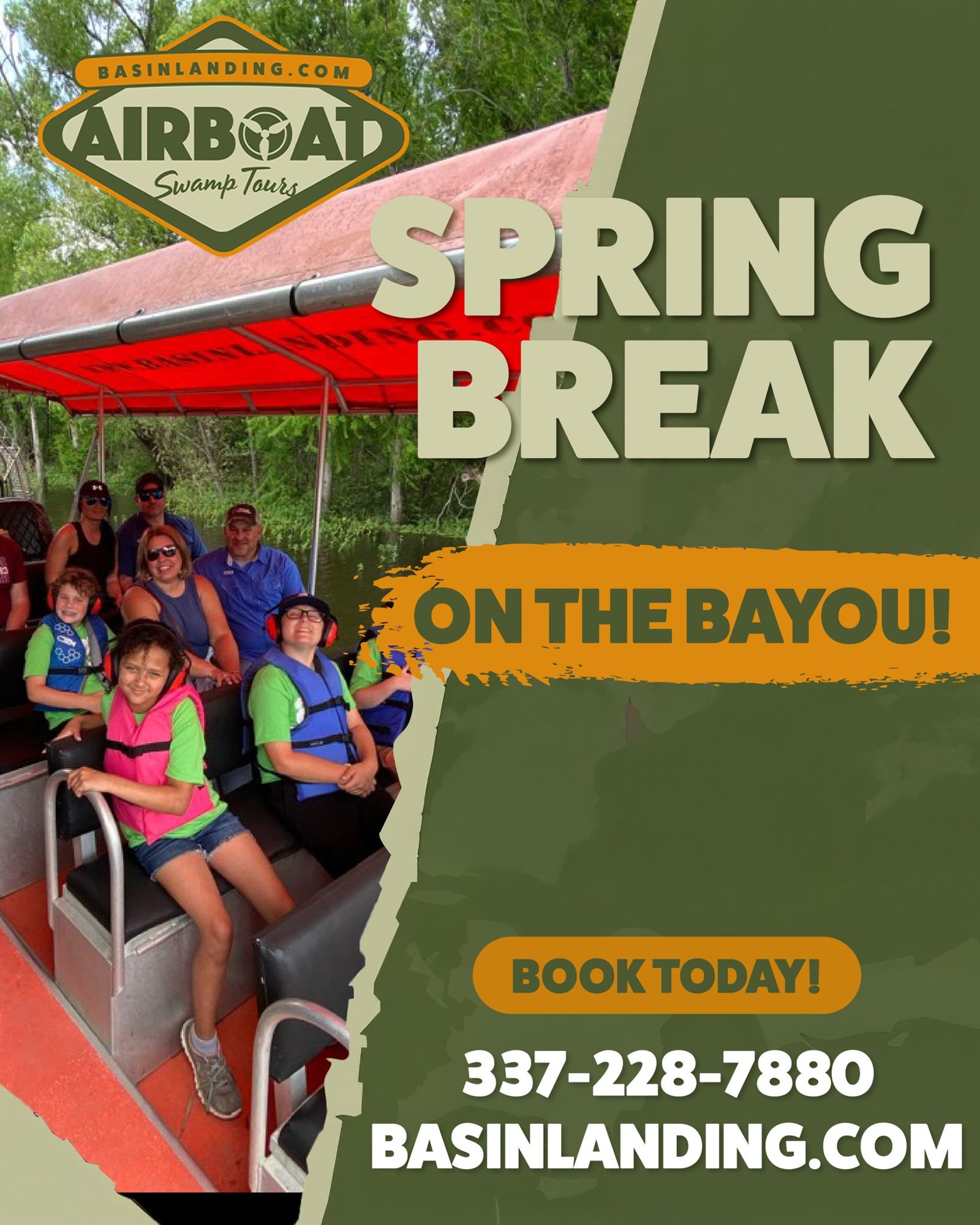 Spring Break in the Basin: A Family Adventure You Won’t Forget | Basin Landing Airboat and Swamp Tour